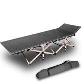 Camping Portable Folding Stretcher Bed – Recliner Mat (Grey)